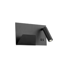 Kuzco Lighting Inc WS16811R-BK - Dorchester 11-in Black LED Wall Sconce