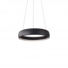 Kuzco Lighting Inc PD22723-BK-UNV-010 - Halo 23-in Black LED Pendant