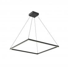 Kuzco Lighting Inc PD88132-BK - Piazza 32-in Black LED Pendant