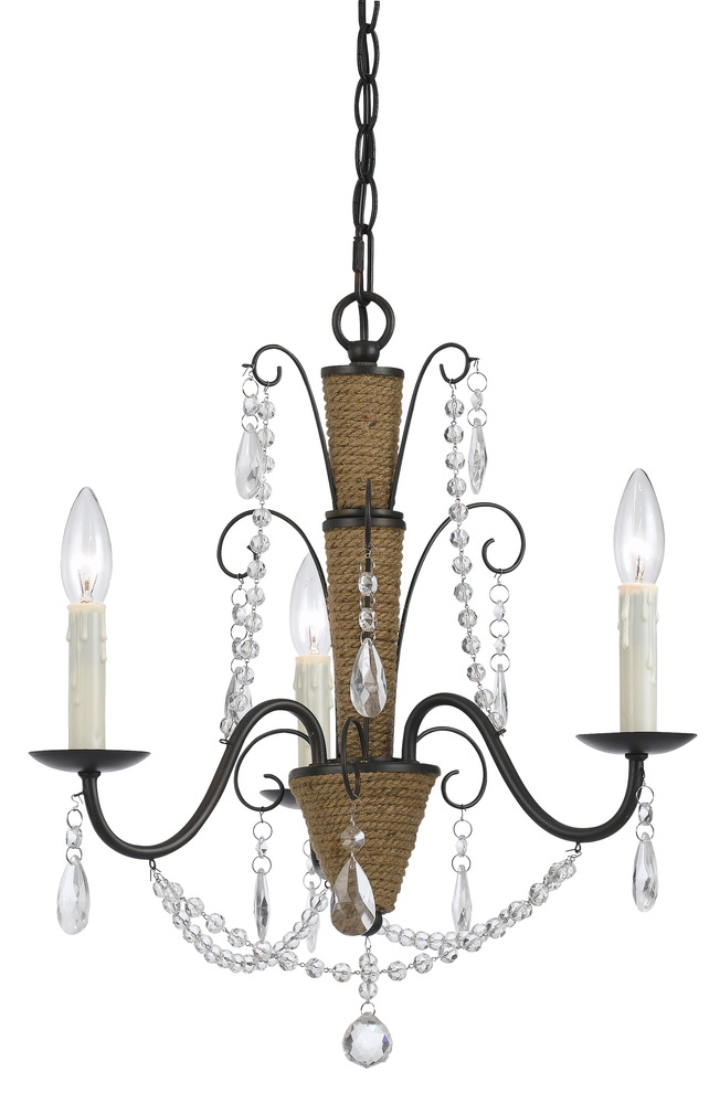 60W X 3 Antigo Chandelier