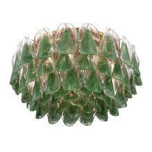 Minka Metropolitan N3477-G-732 - Verla Crest 31.25" 11-Light Flush Mount