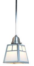 Arroyo Craftsman ASH-1EGW-AC - a-line shade, stem mount pendant without overlay (empty)