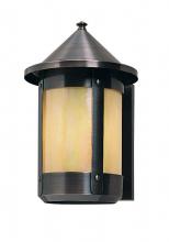 Arroyo Craftsman BS-8RCS-BZ - 8" berkeley wall sconce with roof
