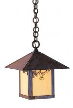 Arroyo Craftsman EH-12EF-P - 12" evergreen pendant without overlay (empty)