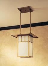 Arroyo Craftsman HCM-18DTWO-BZ - 18" huntington hanging pendant with double t-bar overlay