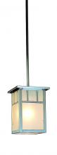Arroyo Craftsman HSH-4LDTWO-VP - 4" huntington stem hung pendant with double t-bar overlay