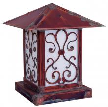 Arroyo Craftsman TRC-9ASWO-RC - 9" timber ridge column mount with ashbury  filigree