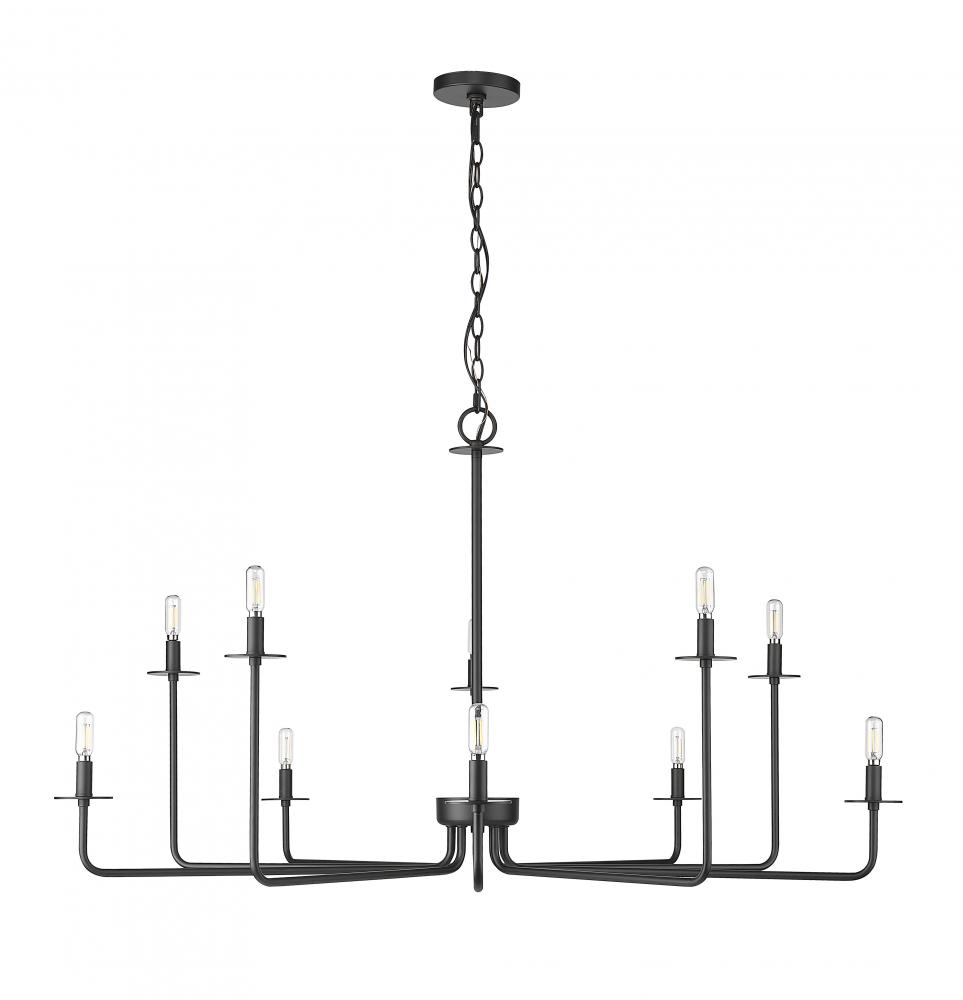 Marceline 1 - Light Chandelier Ceiling Light Matte Black