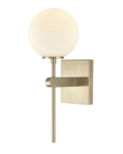 Millennium 215101-MG - Coretta 6" Wide 1-Light Vanity - Modern Gold