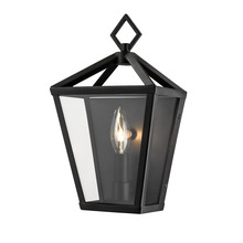 Millennium 2530-PBK - Arnold 1-Light Outdoor Wall Sconce Powder Coated Black