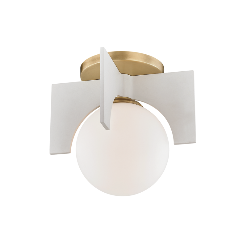 1 LIGHT SMALL FLUSH MOUNT