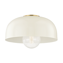 Mitzi by Hudson Valley Lighting H199501L-AGB/CR - Avery Flush Mount