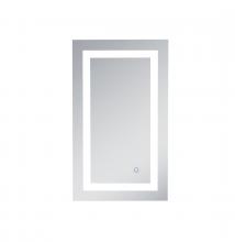 Elegant MRE11830 - Helios 18inx30in Hardwired LED Mirror with Touch Sensor and Color Changing Temperature