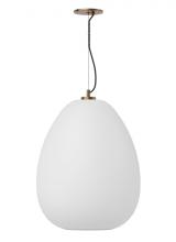 Visual Comfort & Co. Modern Collection 700TDKPR17KNB-LED927 - Modern Kapoor Dimmable LED Large Ceiling Pendant Light