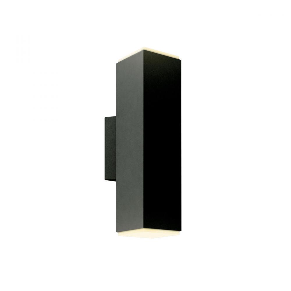 4 Inch Square Adjustable LED Cylinder Sconce