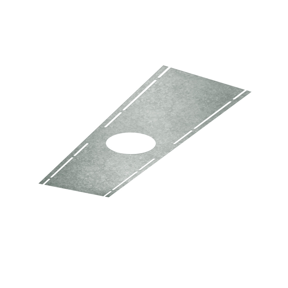 Universal Flat rough-in plate for 3.5" recessed