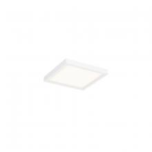 Dals 7205SQ-WH - 5 Inch Slim Square LED Flush Mount