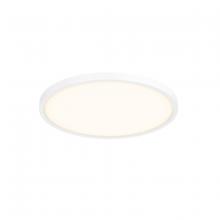 Dals 7209-WH - 9 Inch Slim Round LED Flush Mount