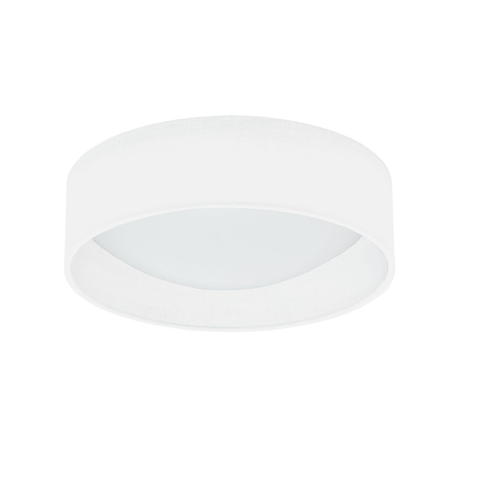 11" Flush Mount, Ivory Shade