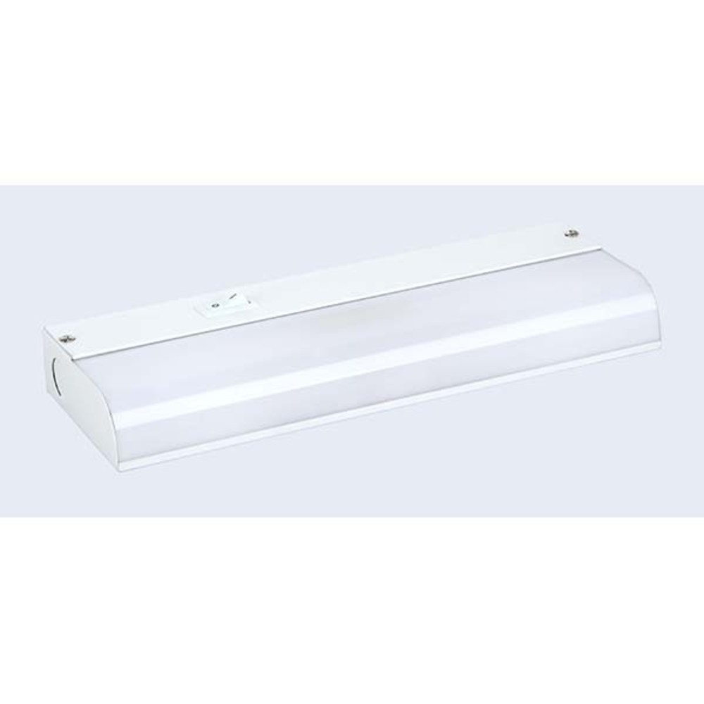 Fluorescent, FB5131-C, 12 1/4 IN Under Cabinet Strip Bar, Direct Wire