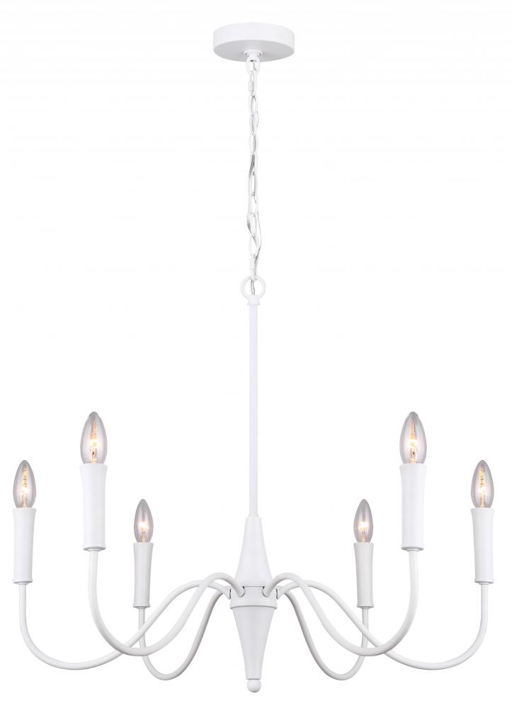 BRIELLE 6 Light Chandelier