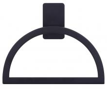 Canarm BA106A06BK - Archer Towel Ring