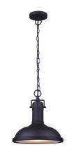 Canarm IOL361BK - Marcella 1 Light Outdoor Lantern, Black Finish