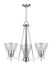 Canarm ICH256A03BN-RG - Canarm 3 Light Chandelier