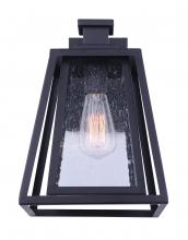 Canarm IOL479BK - Grove 1 Light Outdoor Lantern, Black Finish