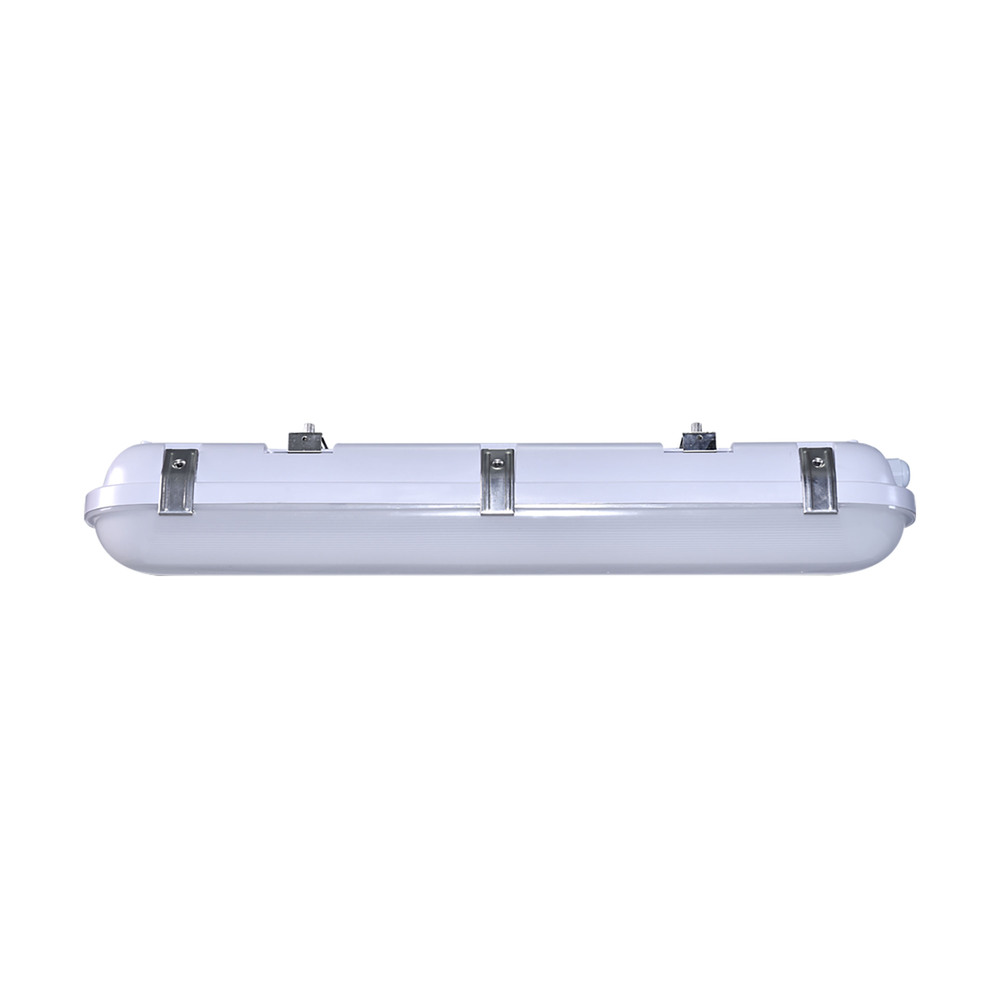 2 Foot; 20 Watt; Vapor Proof Linear Fixture; CCT Selectable; IP65 and IK08 Rated; 0-10V Dimming