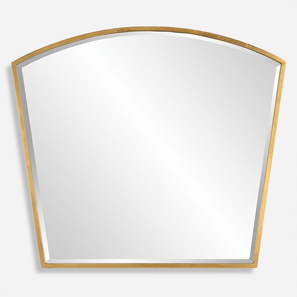 Uttermost Boundary Gold Arch Mirror