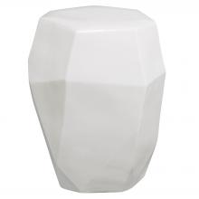 Uttermost 25183 - Uttermost Maquette White Garden Stool