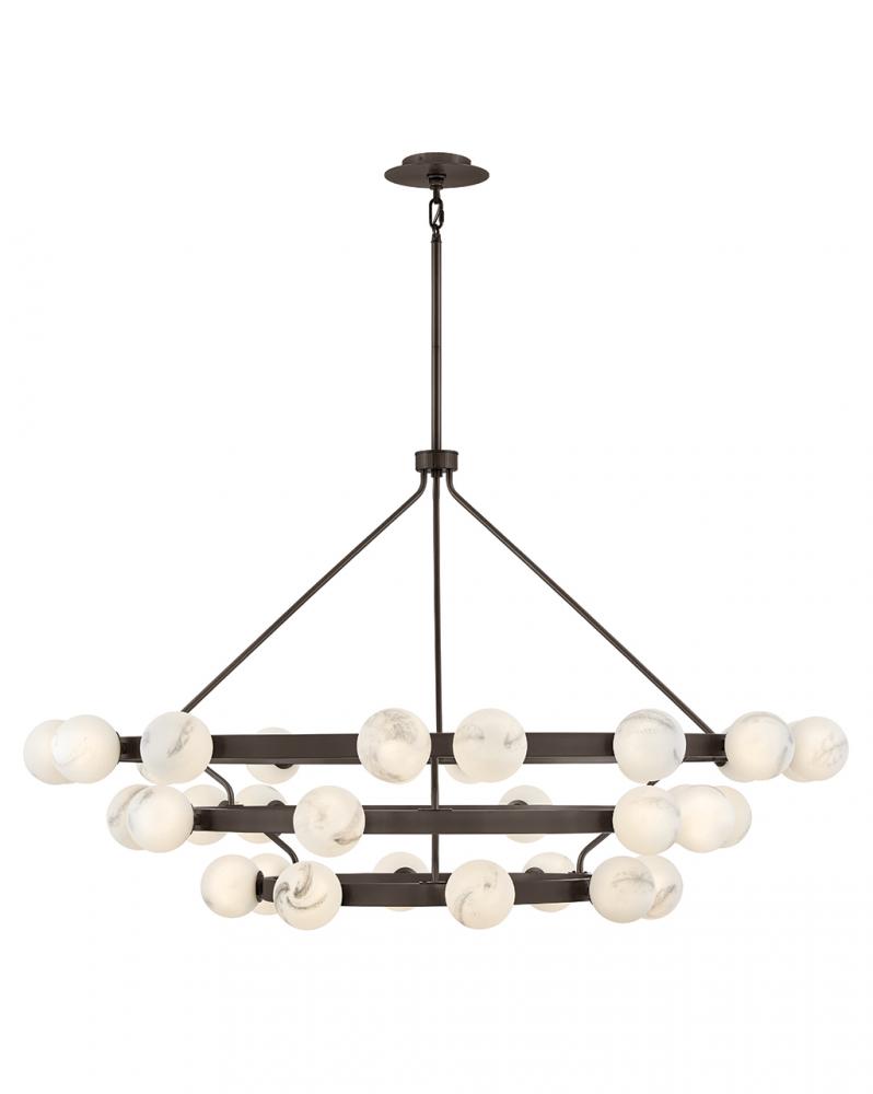 Double XL Multi Tier Chandelier