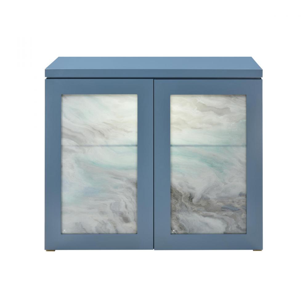 Goldston Cabinet - Blue Mirage