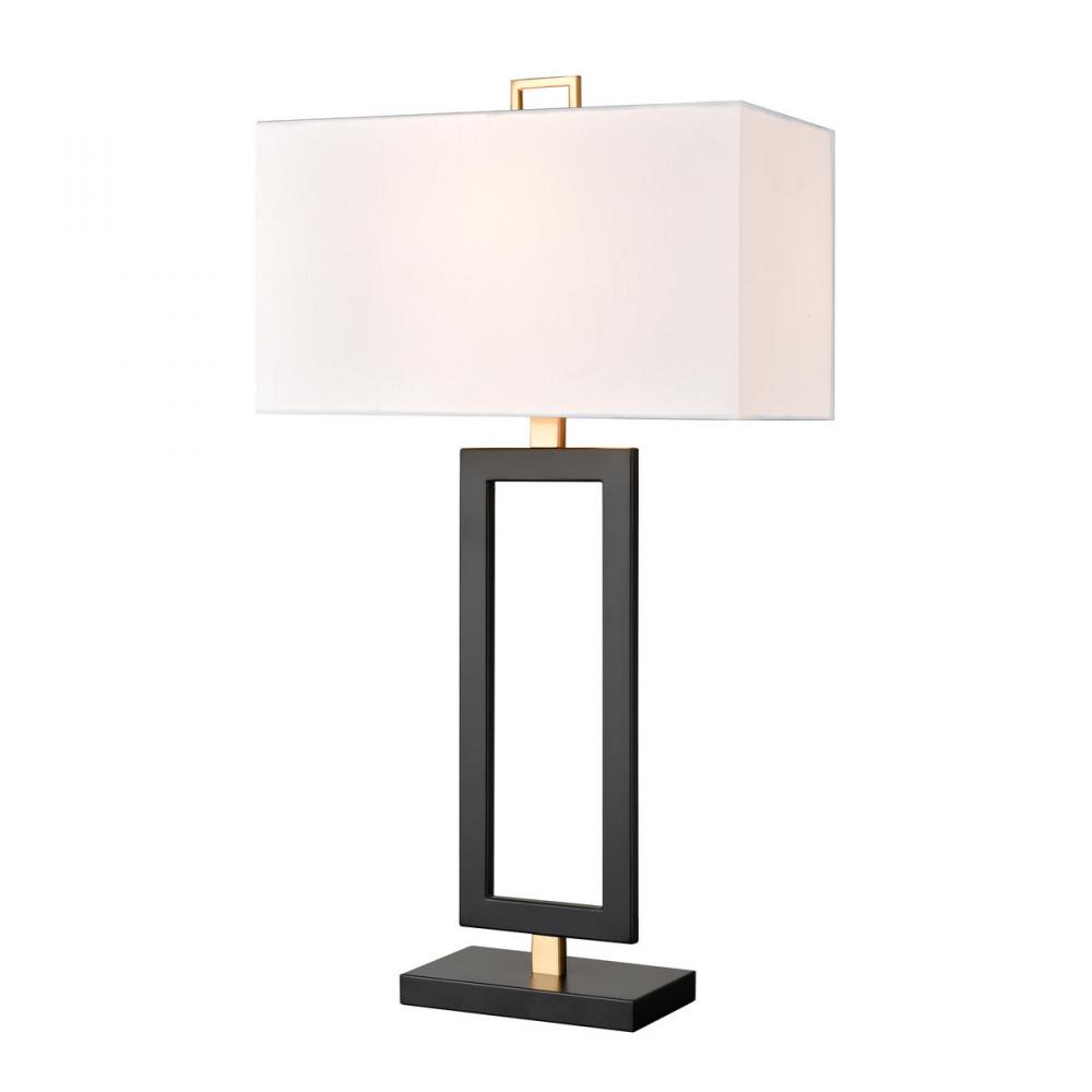 Composure 29'' High 1-Light Table Lamp - Matte Black