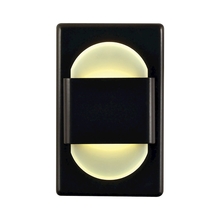 ELK Home WLE105DR32K-10-B - Thomas - EZ Step LED C/W Driver in Bronze with Double Round White Opal Acrylic Diffuser